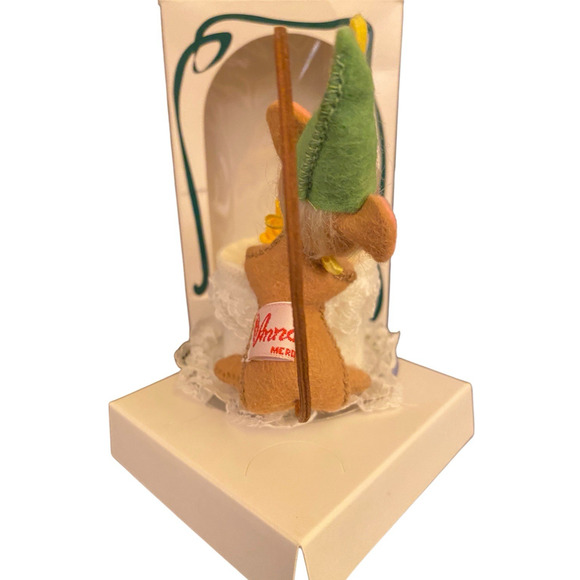 Annalee 3" Happy Birthday Cake One Year Mouse Vintage Doll 1996 Home Decor - Picture 5 of 6